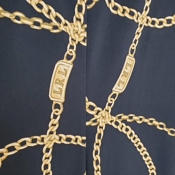 Lauren ralph lauren bridle equestrian 3/4 sleeve above the knee dress size 6 - Picture 10 of 10